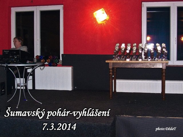 Šumavský pohár - vyhlášení, 7.3.2014